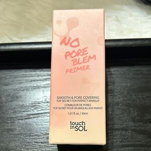 NWT No Pore Blemish Primer by Touch in sol. Full Bottle never opened